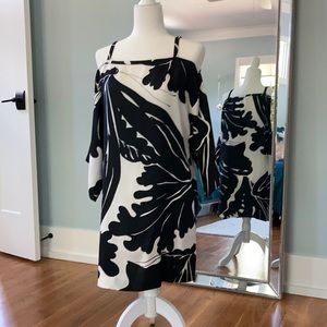 Black and white TIBI dress